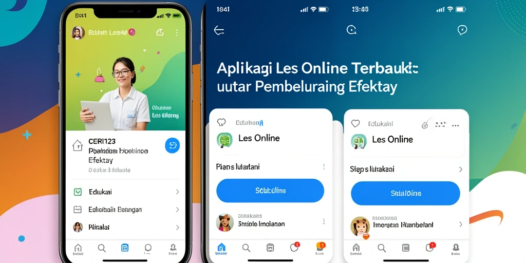 Tampilan antarmuka CERI123 yang modern untuk belajar online.